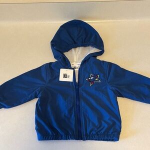Aviation Star Hooded Windbreaker for Kids
